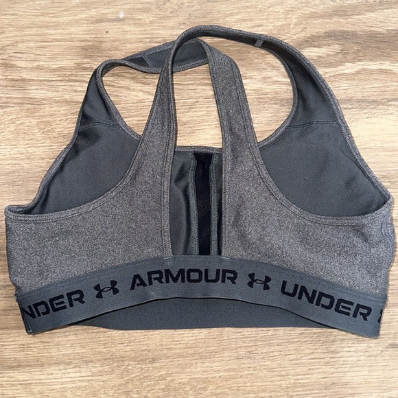 Under Armour Sports Bra Grey Women’s Large - Picture 2 of 4
